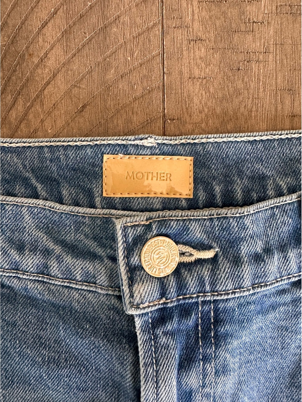 NWT MOTHER The Mid Rise Maven Ankle Jeans in Magic School Bus Wash Women’s 29 - Picture 9 of 15